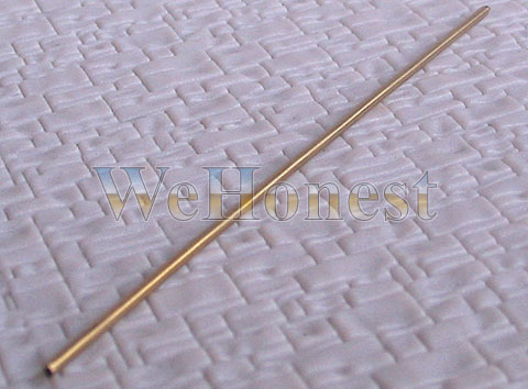 20 Pcs Brass Pipe Copper Pipe Φ1 4mm x 90mm