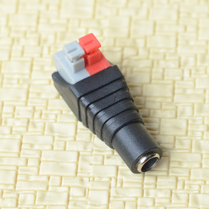 1 x DC 12V FEMALE POWER BALUN CONNECTOR 5.5mm x 2.1mm convertor ADAPTER JACK