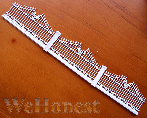 Meters Model Fences O Scale Garden Fencing LG100 04