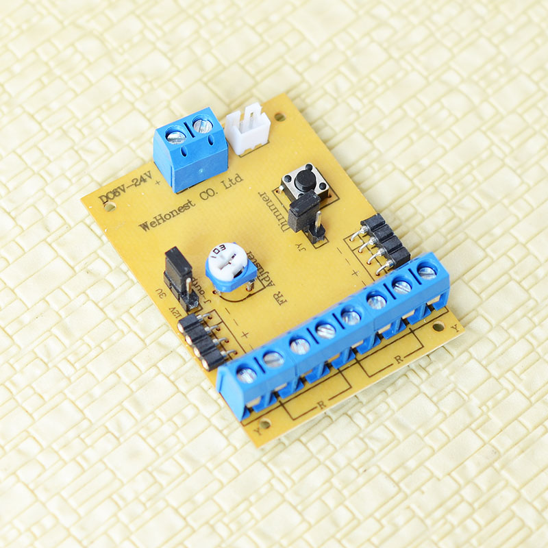 1 x grade crossing signal circuit board flasher blinker w/ dimmer speed adjuster