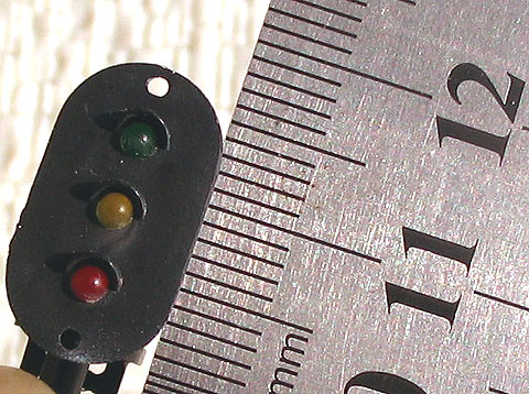 pcs N Scale Railroad Signals G/Y/R 12V LEDs Made  