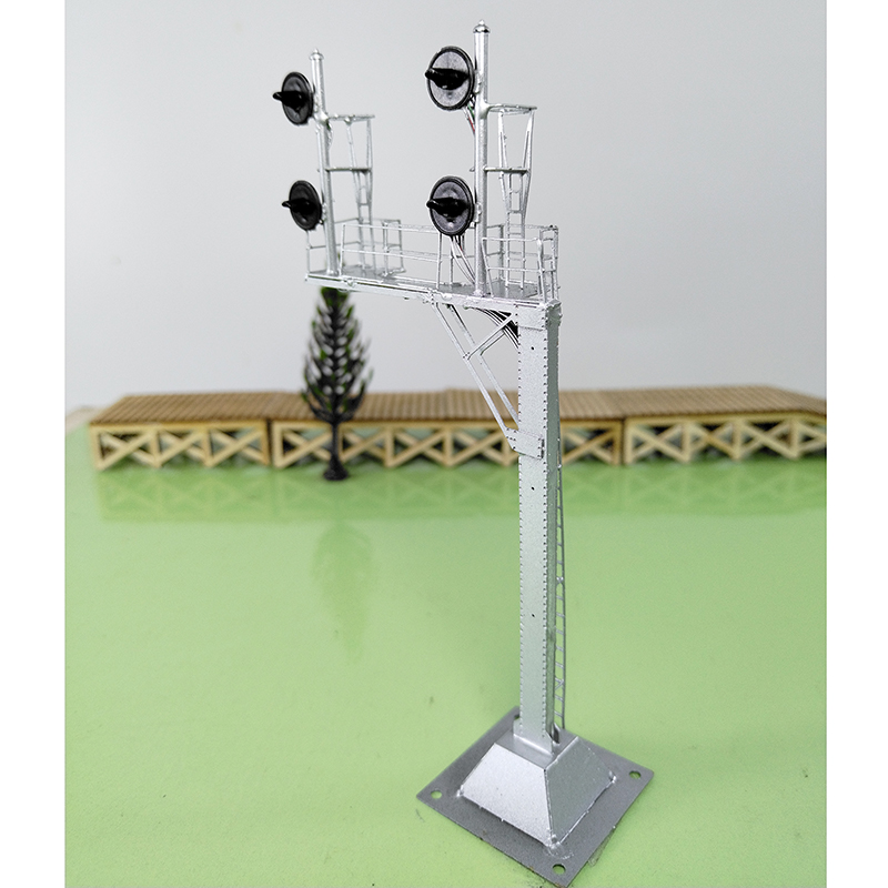 O Scale Searchlight Block Signal For Model Train - 3-Color SMD LEDs (Red/Yellow/Green) #SS48B3