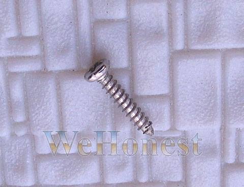 300 pcs Mini Tiny Silver Self Tapping Track Screws 6mm  